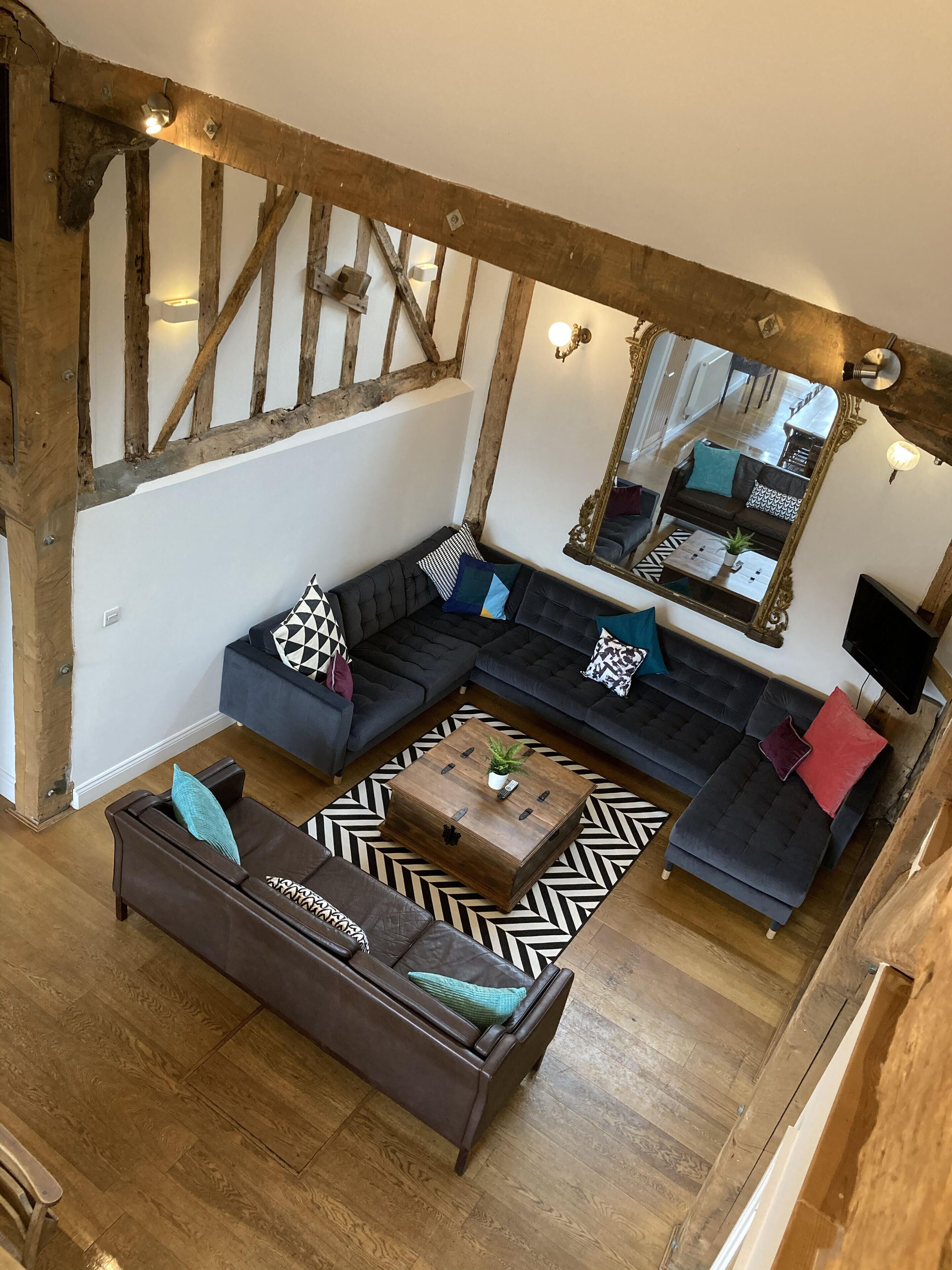 the granary, 4 bedrooms | living area | flat-screen tv, dvd player