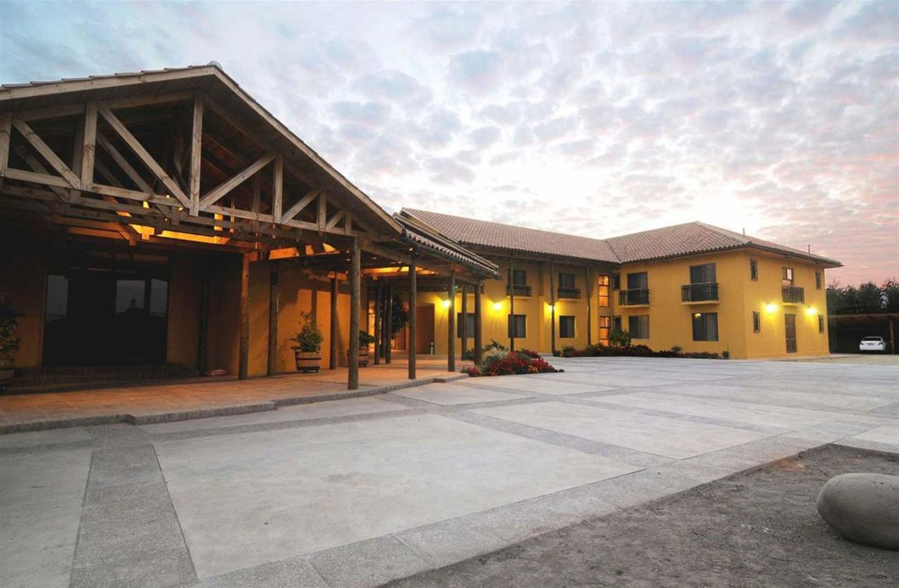 Entrada de l'allotjament