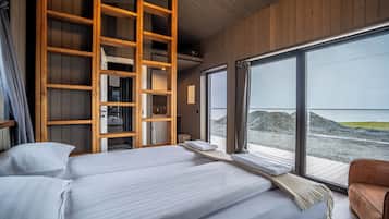 Deluxe-Ferienhütte | Ausblick vom Zimmer