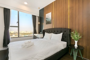 Comfort Apartment, 2 Bedrooms, City View, Tower | Room amenity