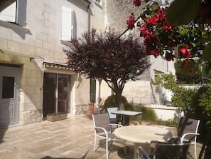 Terrace/patio - Les Chambres du Faubourg (Montrichard Val de Cher)