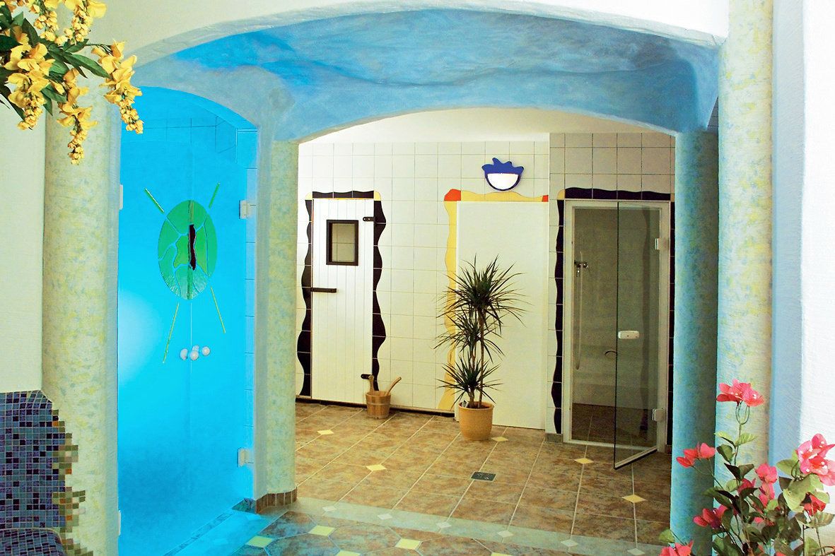 Een sauna, een stoombad