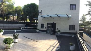 Fassade der Unterkunft