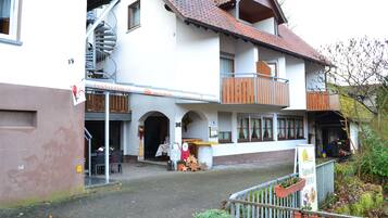 Fassade der Unterkunft