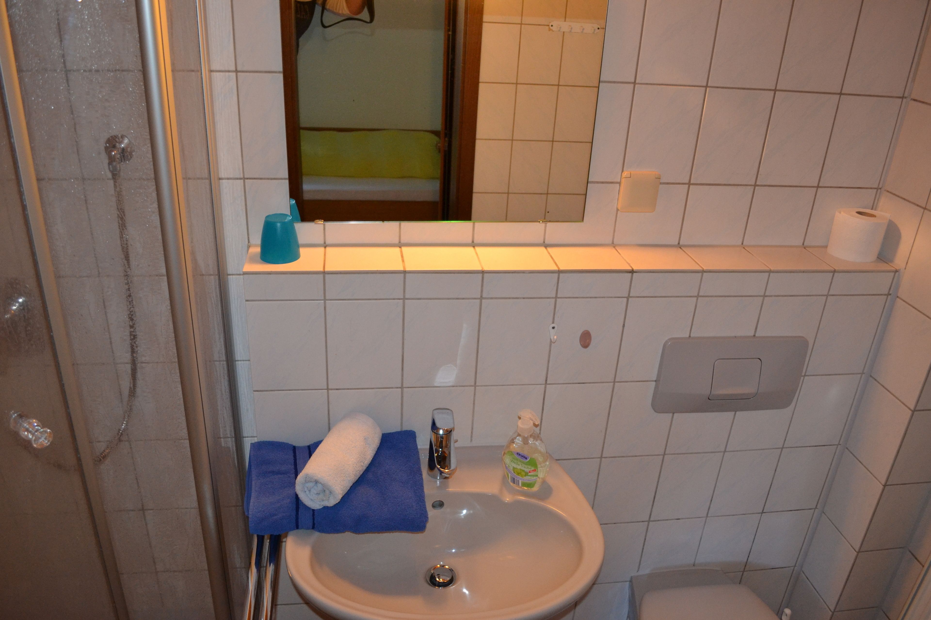 double room, balcony | bathroom | shower, hair dryer, towels