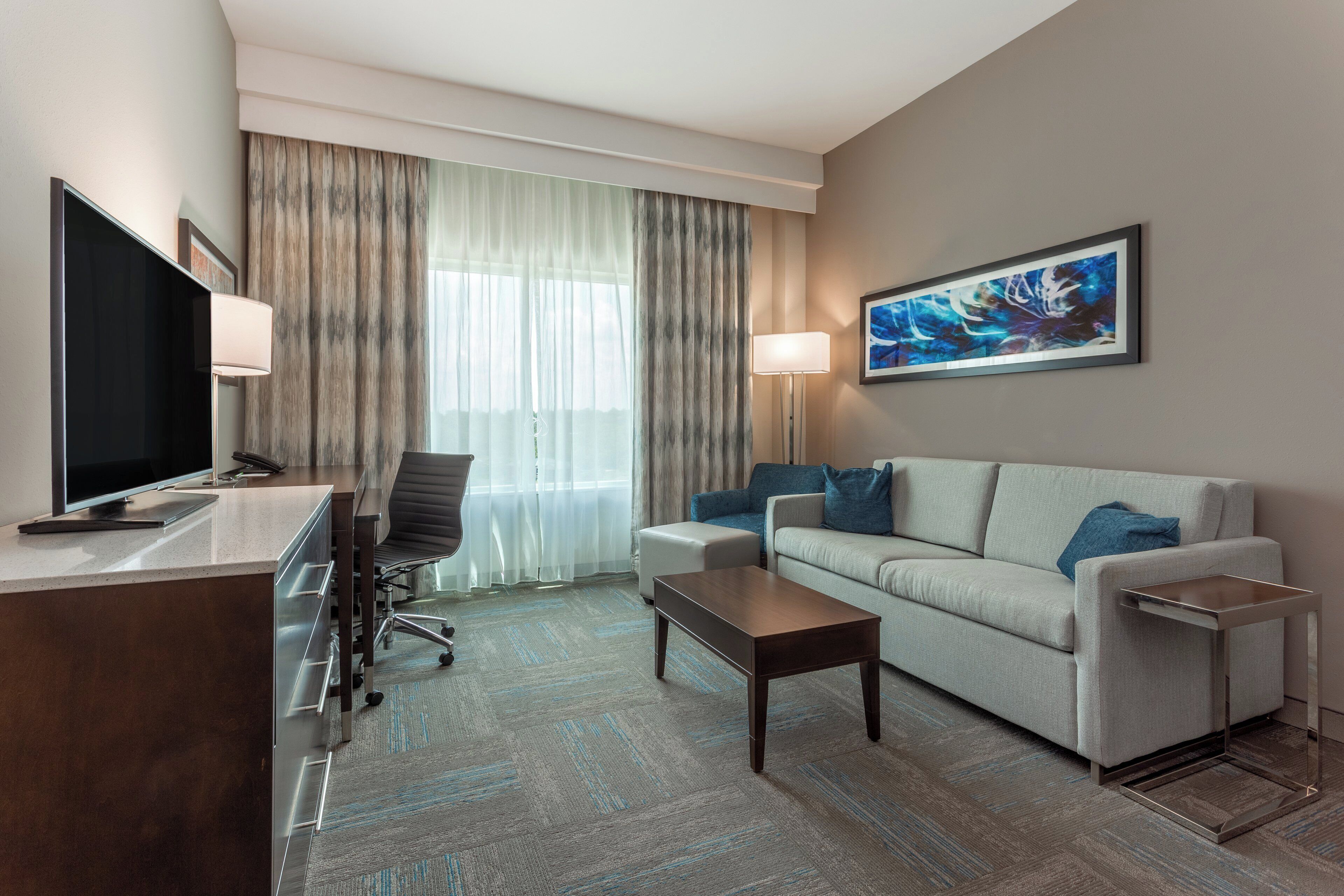 suite, 1 bedroom | 1 bedroom, desk, blackout curtains, iron/ironing board