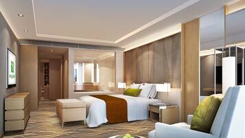 In-room safe, desk, blackout drapes, iron/ironing board