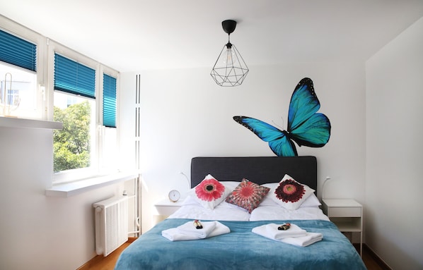 Appartement | Fer et planche à repasser, lits bébé (gratuits), Wi-Fi gratuit