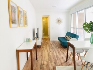 Apartment, Multiple Beds, Non Smoking | Living area | Flat-screen TV - Apartamento Novo Perfeito na Rua Augusta (São Paulo)