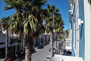 Triple Room, 3 Single Beds, Balcony, Partial Sea View | In-room safe, soundproofing, free WiFi, bed sheets