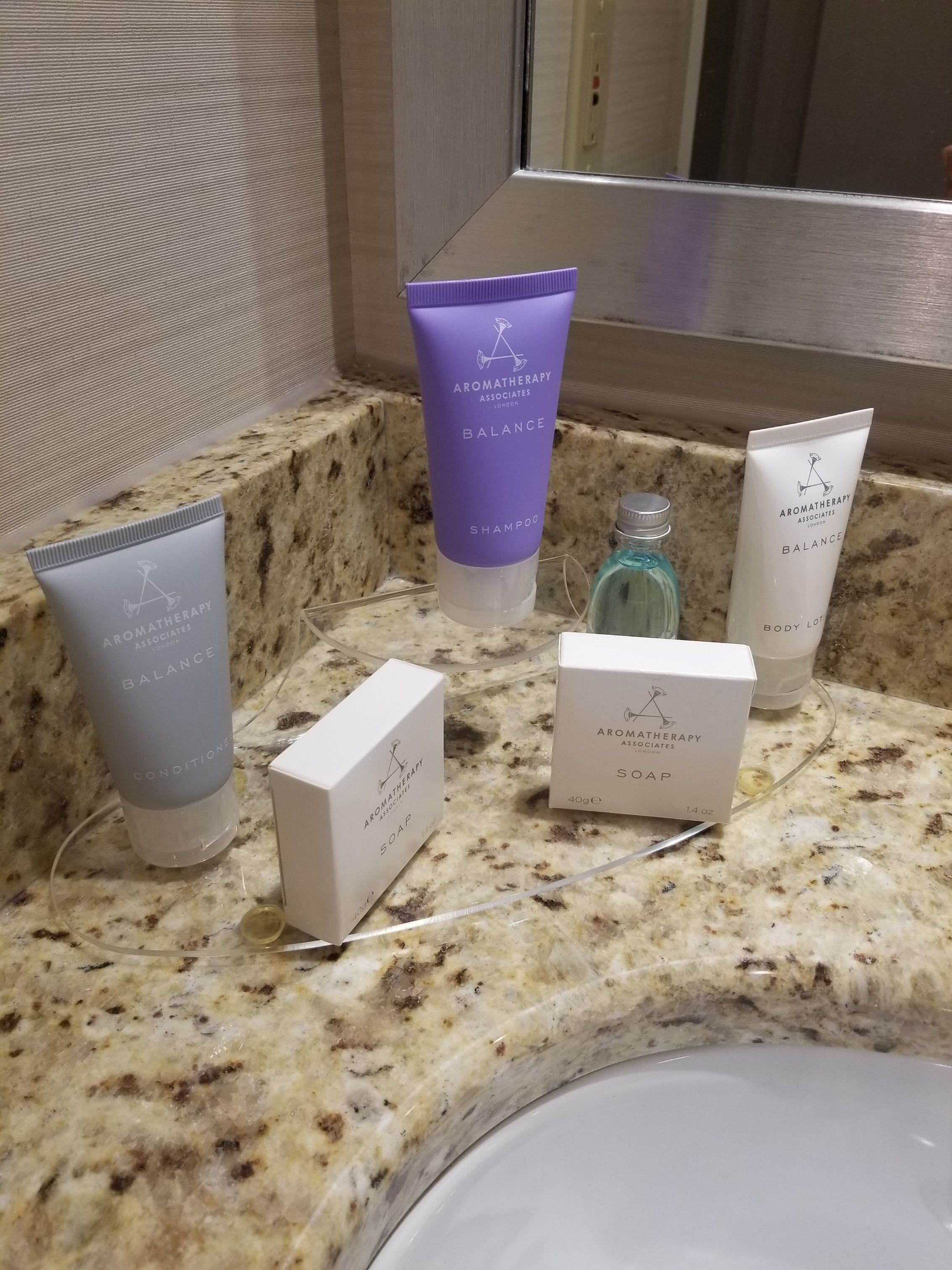 bathroom amenities