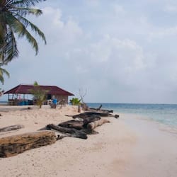 Plage, sable blanc