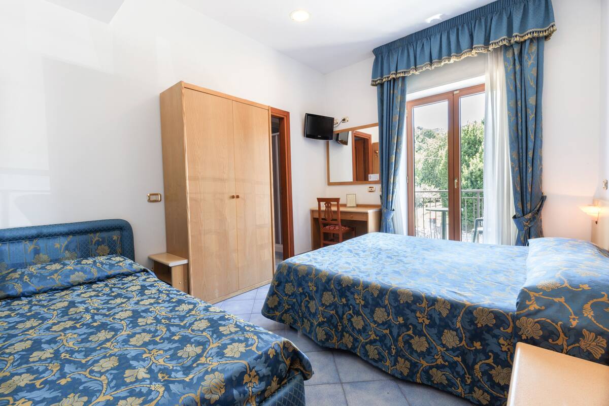 In-room safe, desk, blackout drapes, cribs (surcharge)