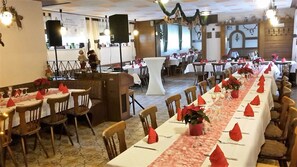 Indoor wedding