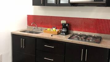 设计公寓, 1 张双人床, 无烟房 | 私人厨房