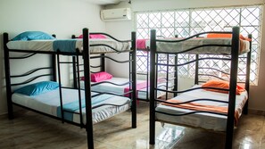 Economy Shared Dormitory, Multiple Beds, Non Smoking | Iron/ironing board, free WiFi, bed sheets