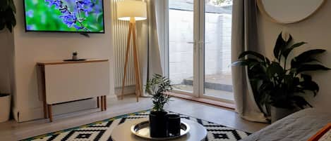 Apartamento superluxo | 1 quarto, roupas de cama premium, cortinas blackout
