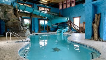 Indoor pool, seasonal outdoor pool