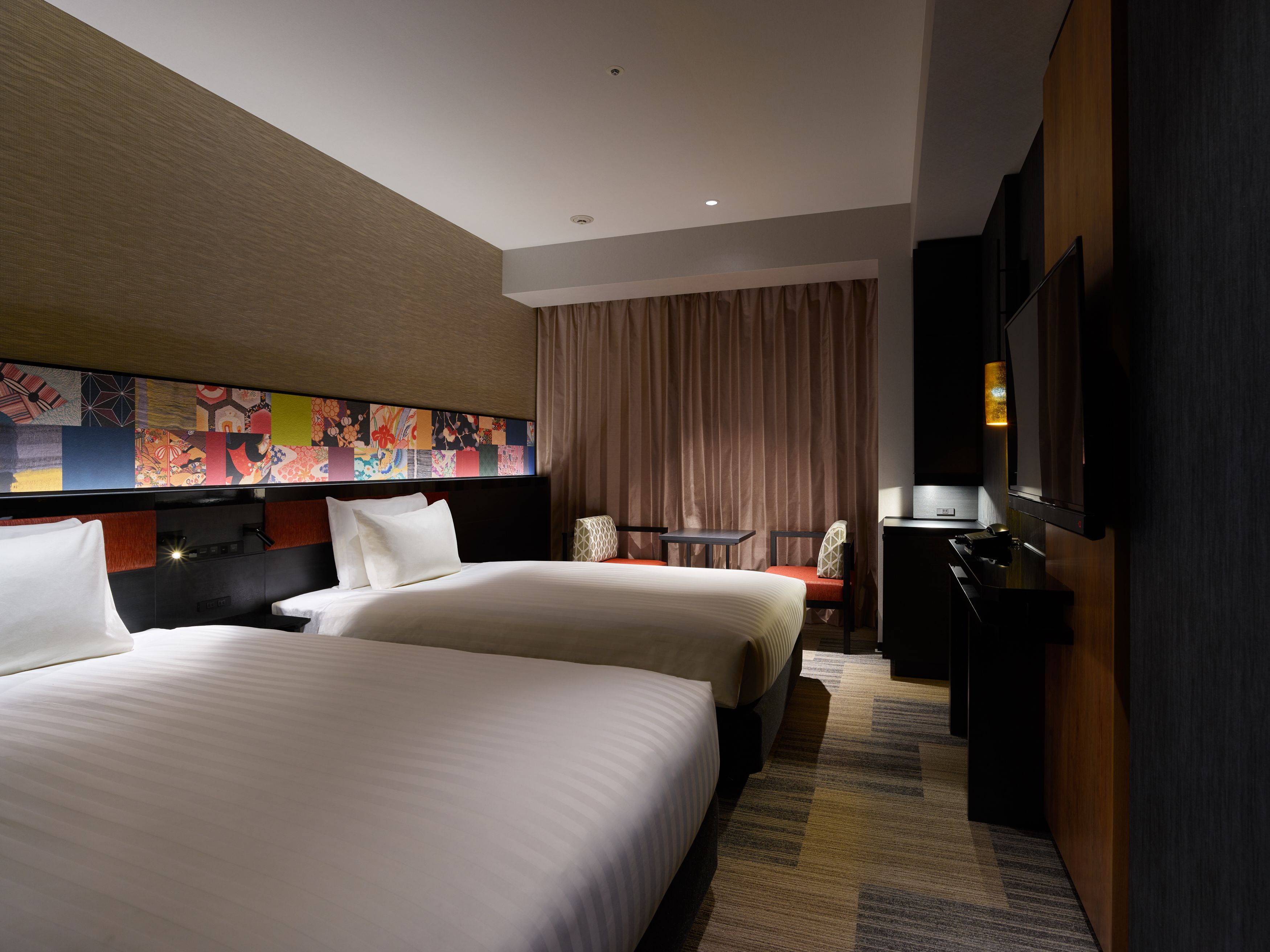 Down duvets, in-room safe, blackout curtains, iron/ironing board