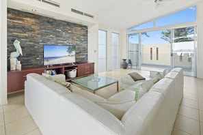 Luxury House, Multiple Beds, Non Smoking | Living area | Flat-screen TV, Netflix