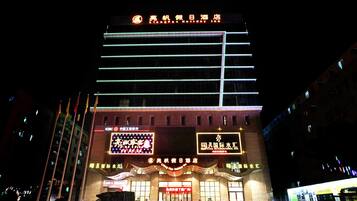 Front of property – evening/night