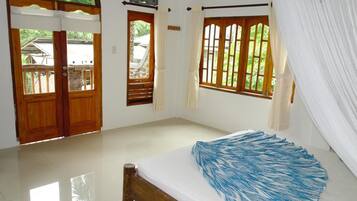 Skrivebord, ekstrasenger (mot et tillegg), wi-fi (inkludert) og sengetøy