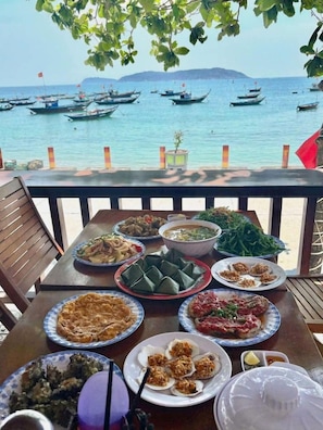 야외 식당