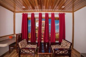 Premium Double or Twin Room, 1 Double Bed, Smoking, Hill View | 1 bedroom, premium bedding, in-room safe, individually decorated