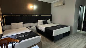 Premium bedding, individually decorated, individually furnished, desk
