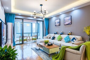 Living room - Enjoy Stay YUNWEI Apartment (Chengdu)