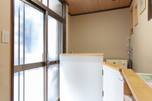 Interior entrance