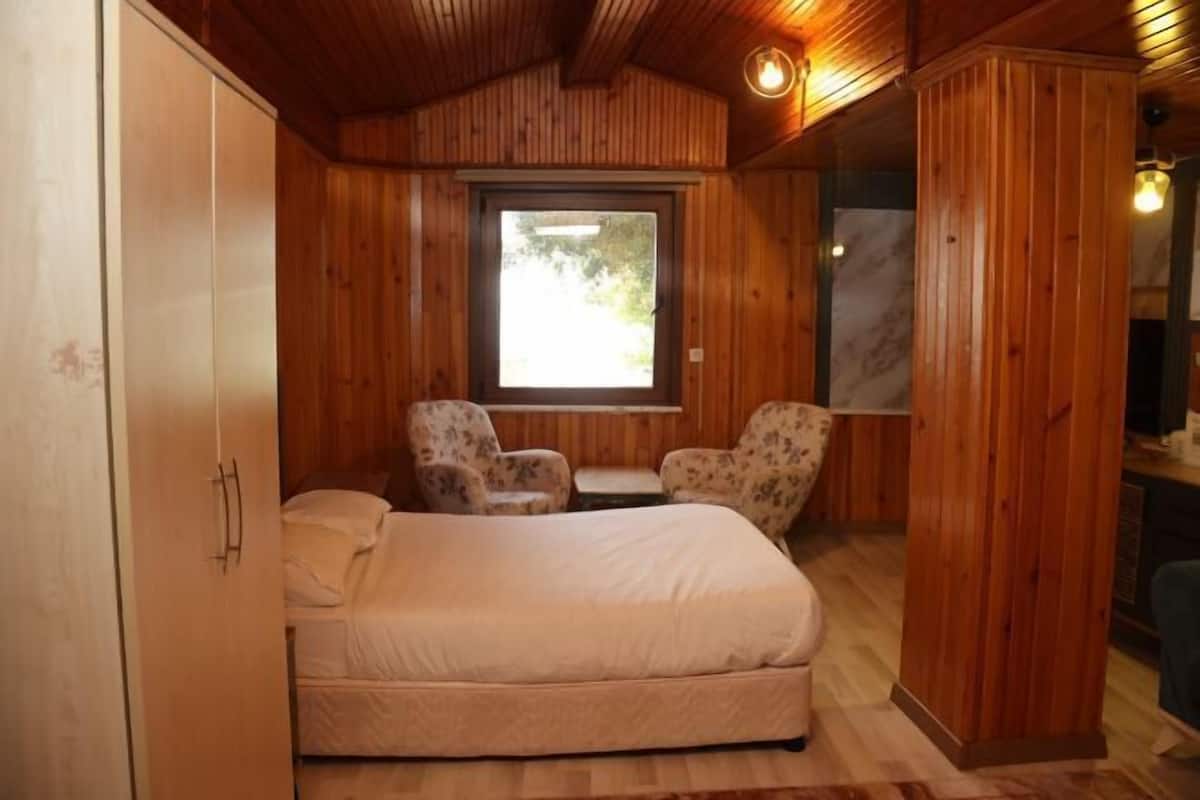 Minibar, escritorio, insonorización y tabla de planchar con plancha 