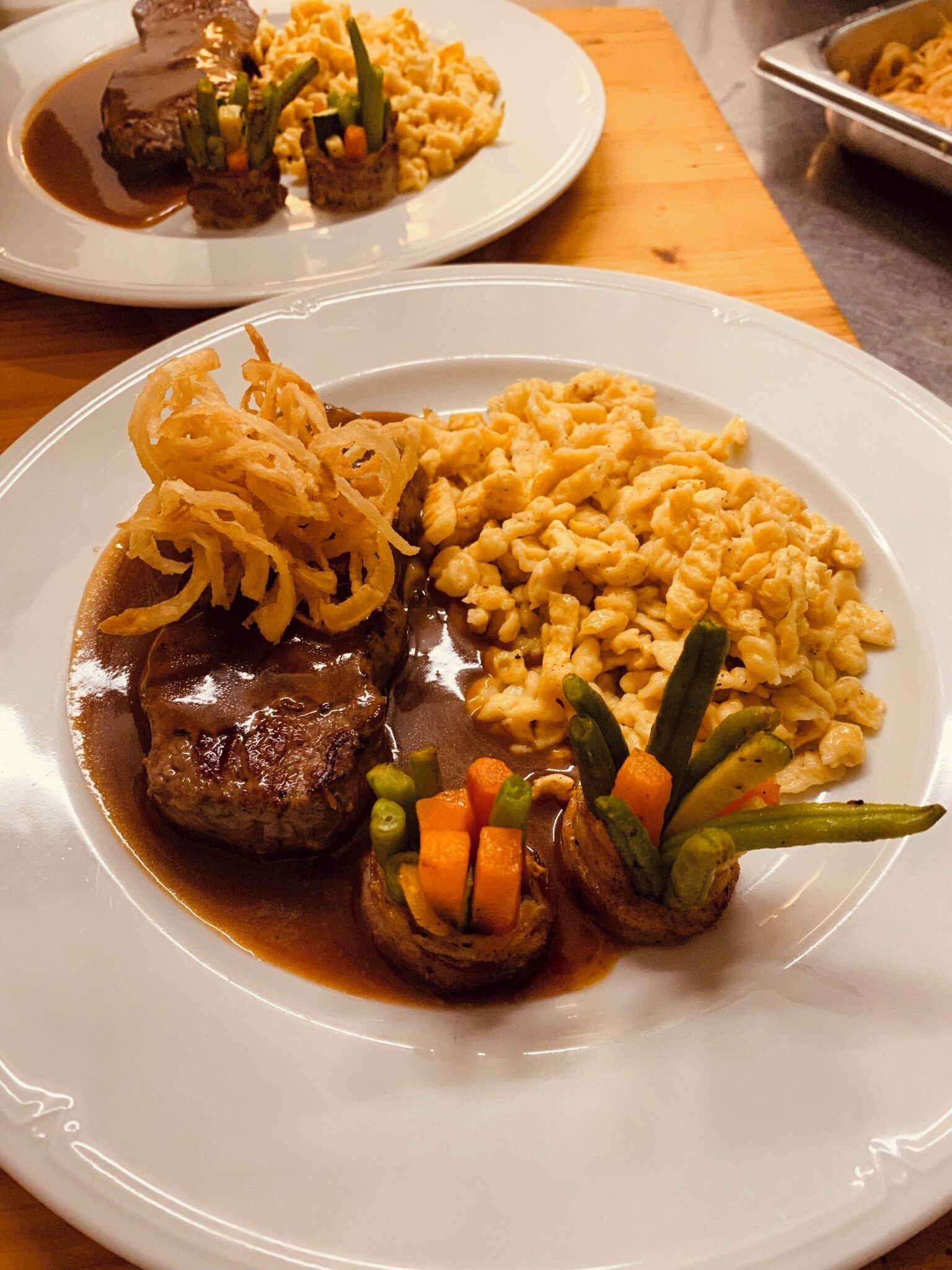 dinner served, local cuisine, al fresco dining