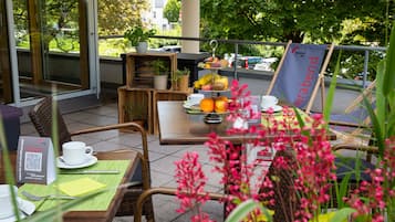 Gratis frukostbuffé varje dag