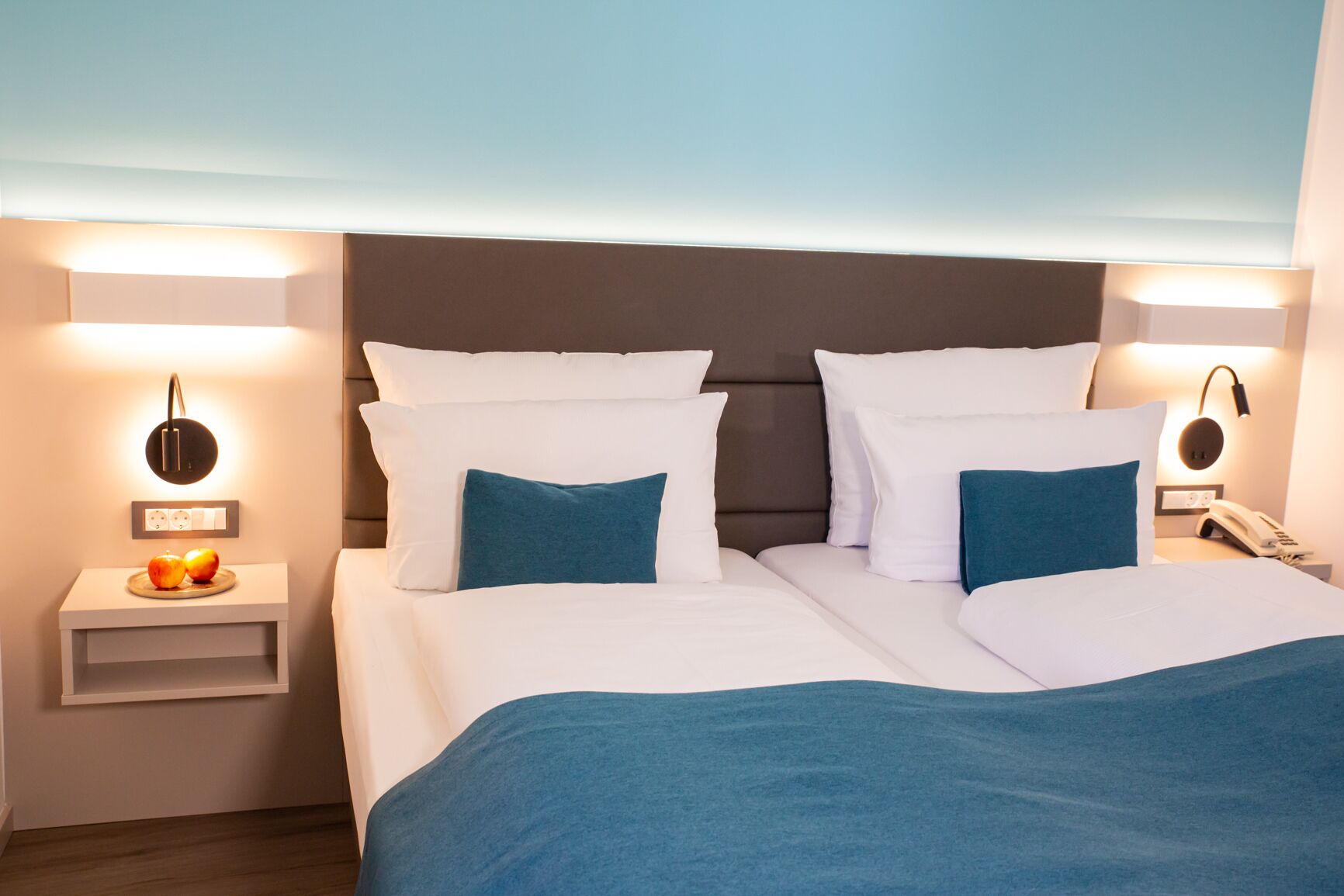 deluxe room | hypo-allergenic bedding, desk, laptop workspace, blackout curtains