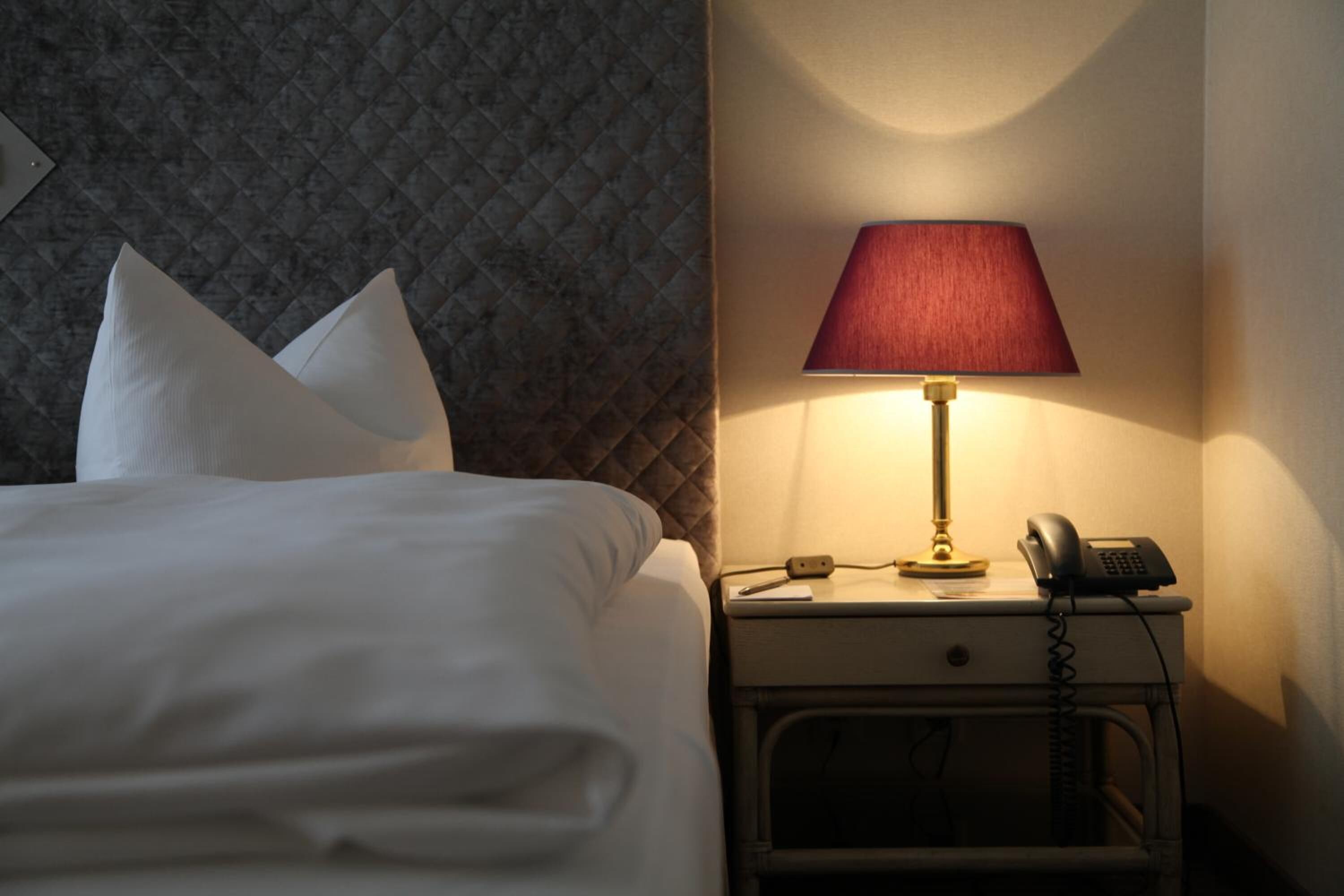 hypo-allergenic bedding, minibar, in-room safe, desk