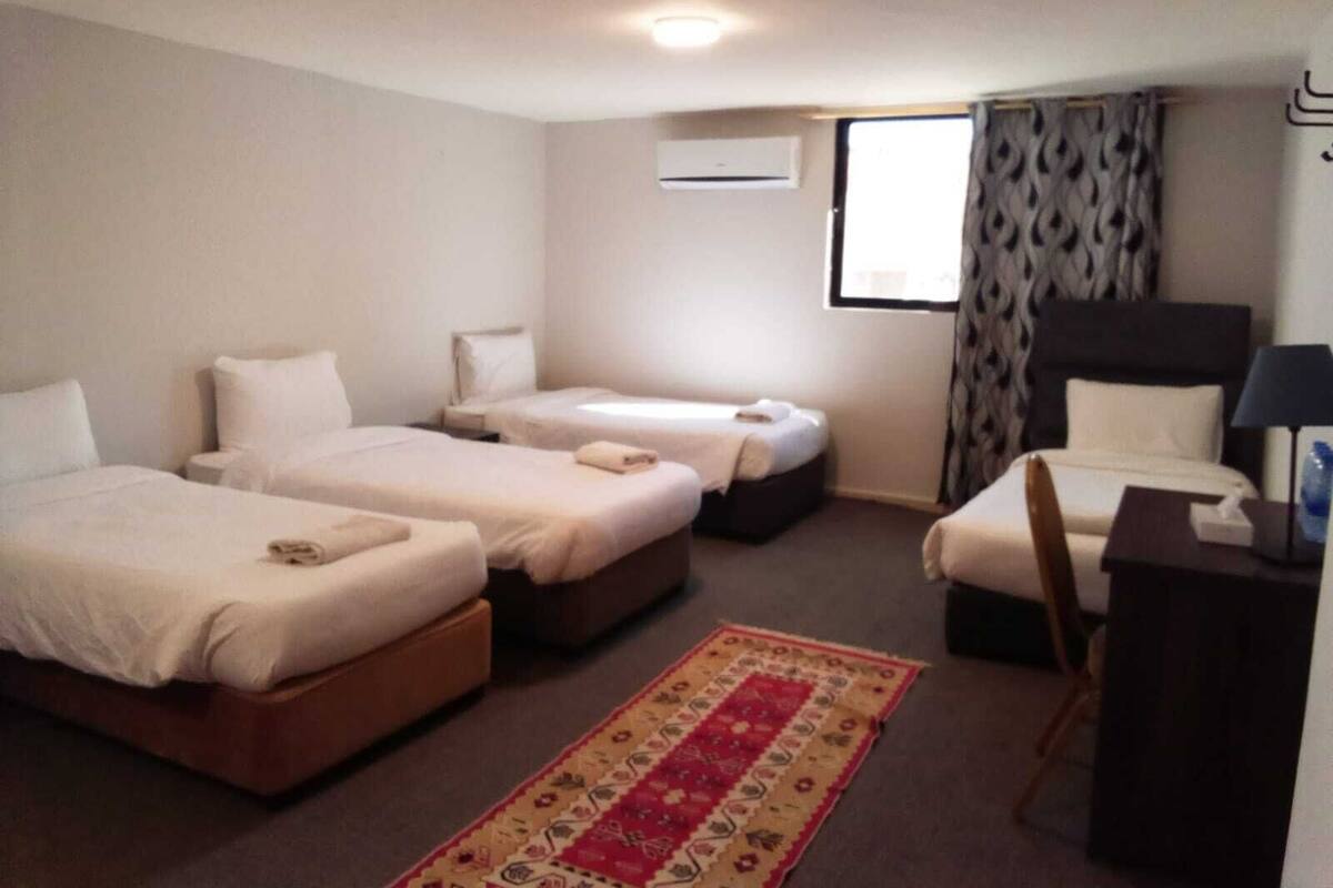 Family Quadruple Room | In-room safe, desk, blackout drapes, cribs (free)