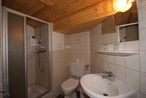 Shower, towels