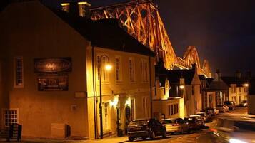 Front of property – evening/night