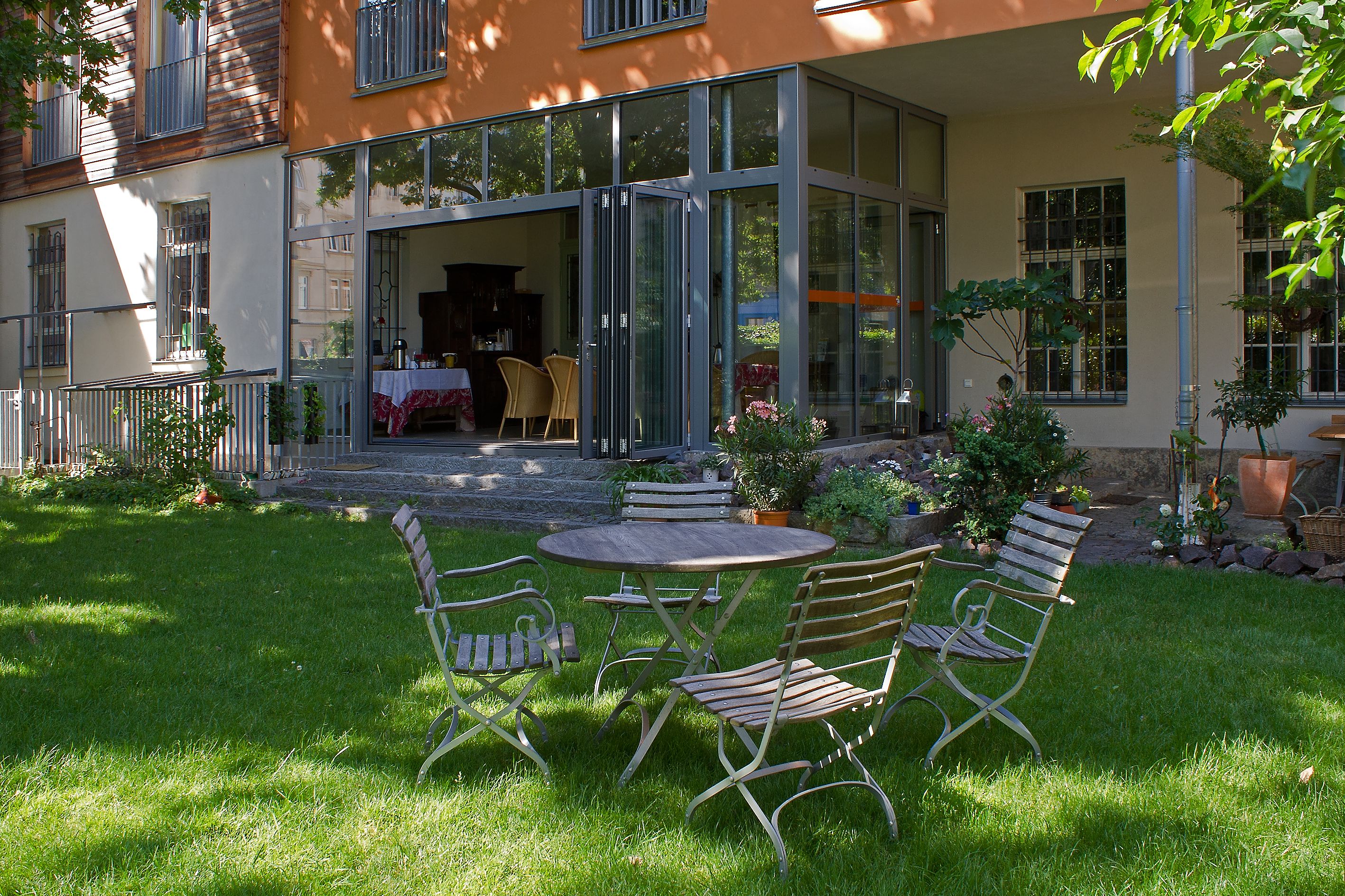 Vista des de l'allotjament