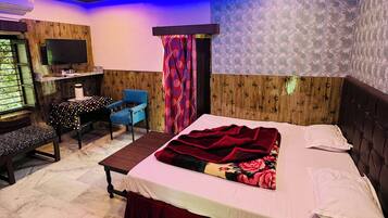 Super Deluxe AC | Premium bedding, down comforters, in-room safe, desk