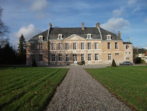 Fassade der Unterkunft