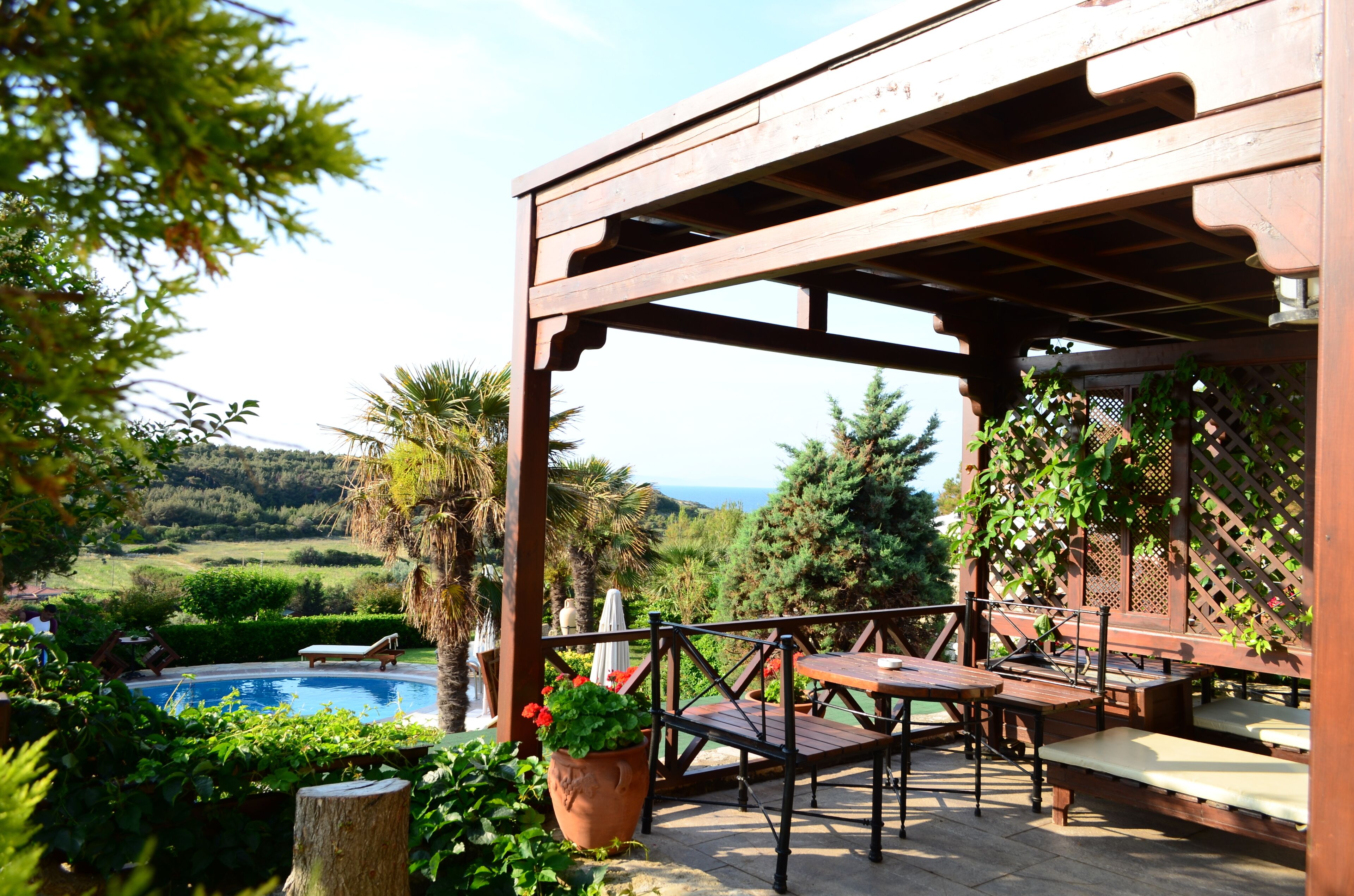 Habitación doble estándar, 1 cama matrimonial | Terraza o patio