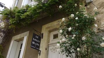 Voorkant van accommodatie