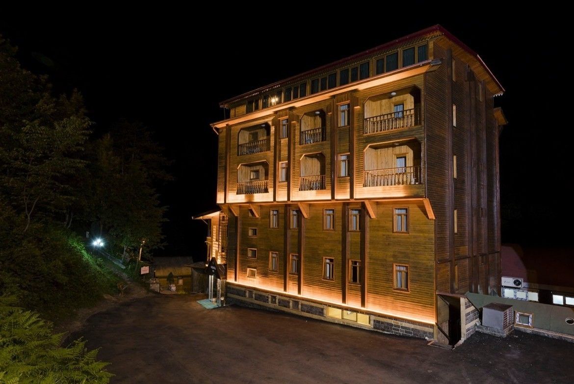 front of property – evening/night