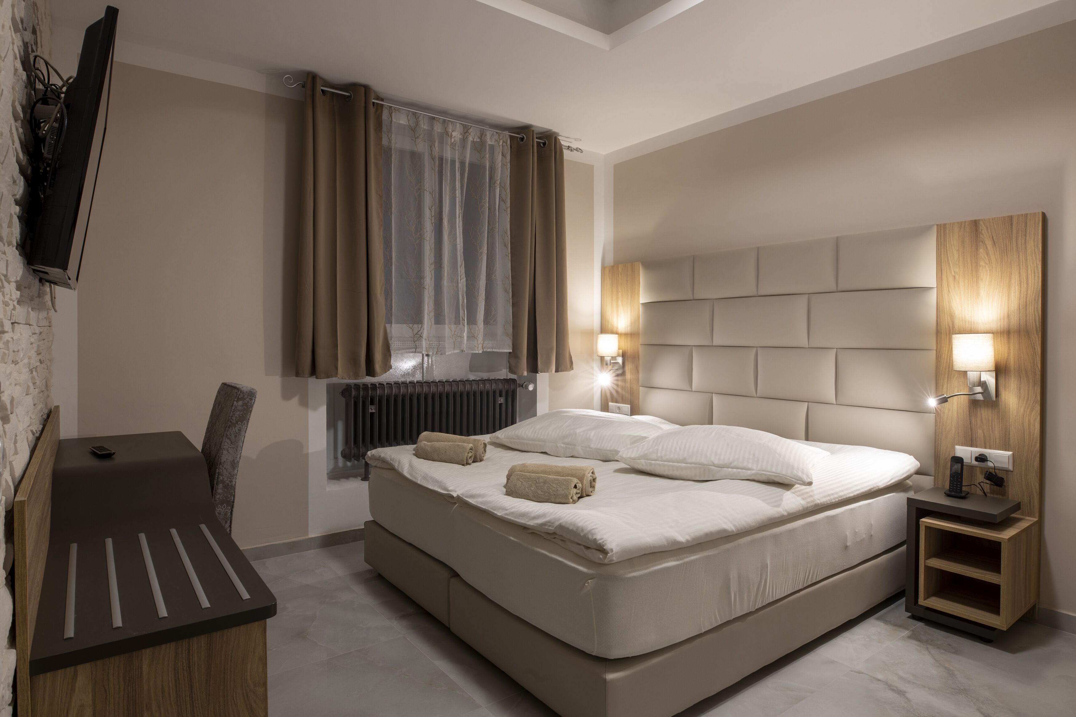 ملاءات  للفراش لا تسبب الحساسية ومكتب وأسرّة أطفال/رضّع وواي فاي مجانًا