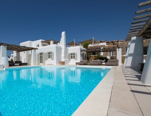 Luxury Villa, Private Pool, Sea View | Terrace/patio