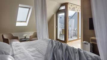 1 habitación, minibar, caja de seguridad en la habitación y escritorio