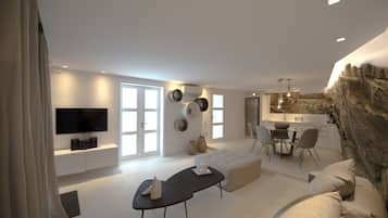 Suite Deluxe | Coin séjour