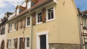 Façade de l’hébergement